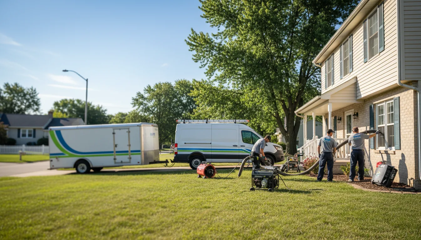 Flooded Basement Restoration And Cleanup With Repair in Mooers, NY near me